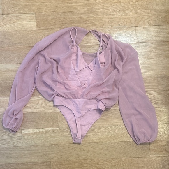 ARITZIA Wilfred Talmont Bodysuit Pink - XS - Picture 3 of 6